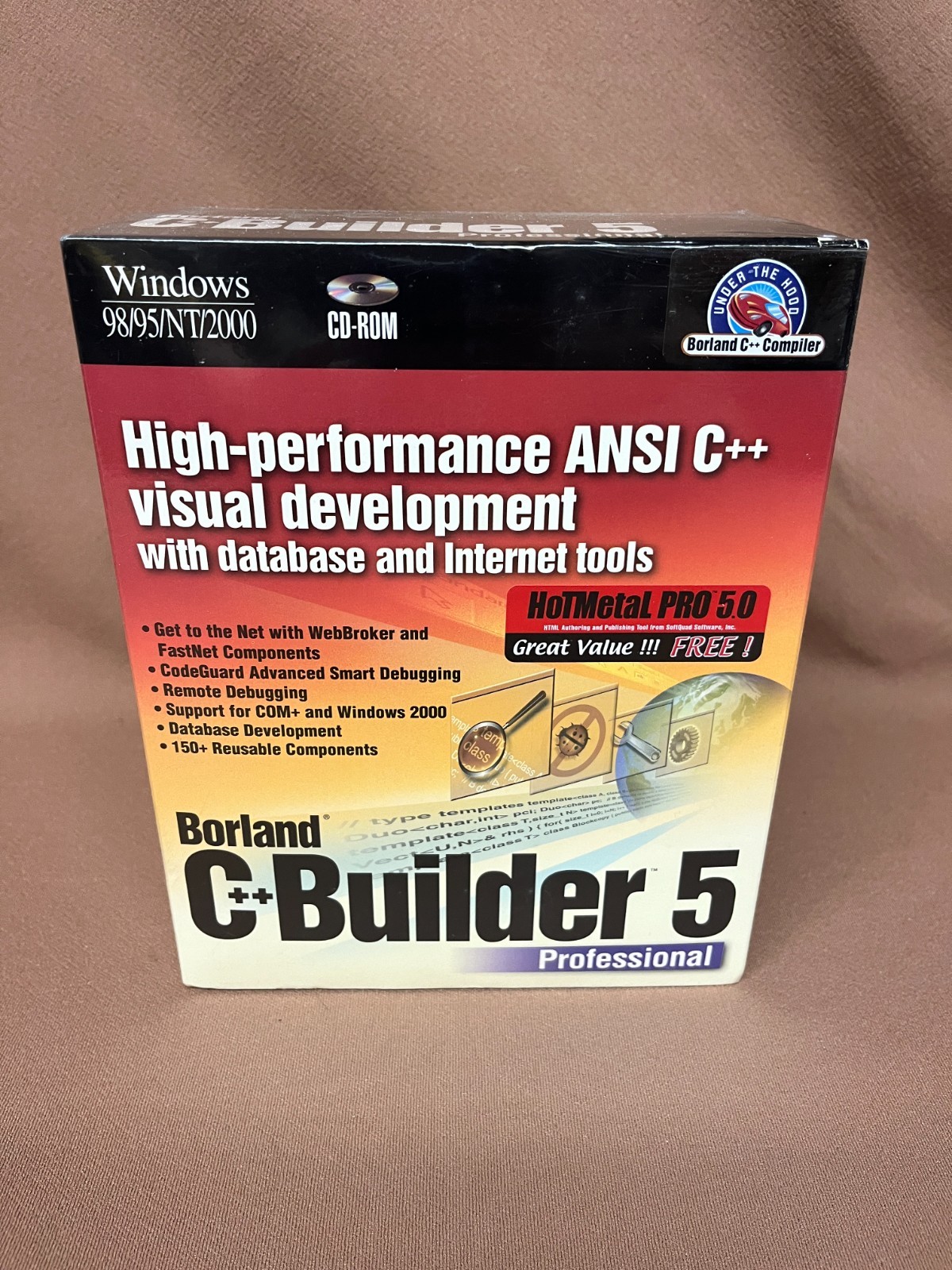 Borland C++Builder 5 Professional New Factory Sealed