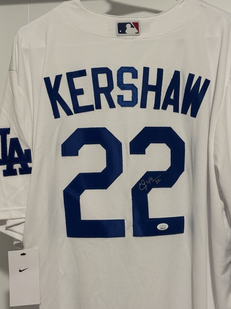 Clayton Kershaw Signed Authentic Nike Jersey
