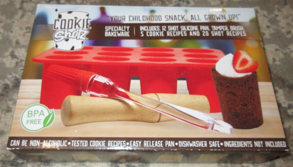 Ten Tollo Cookie Shotz Silicone Baking Set