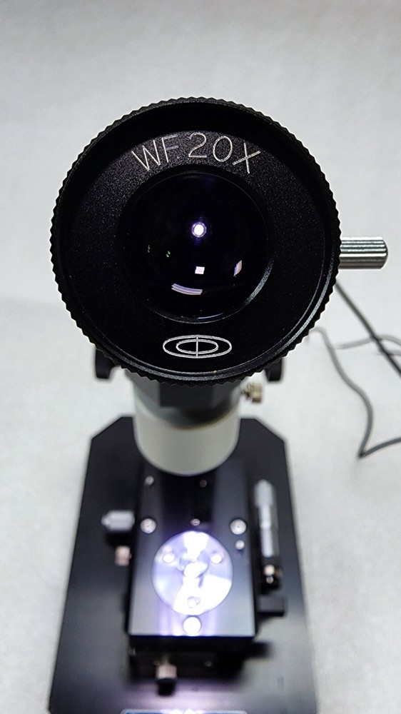 XY STAGE MICROSCOPE CUSTOM UNBRANDED