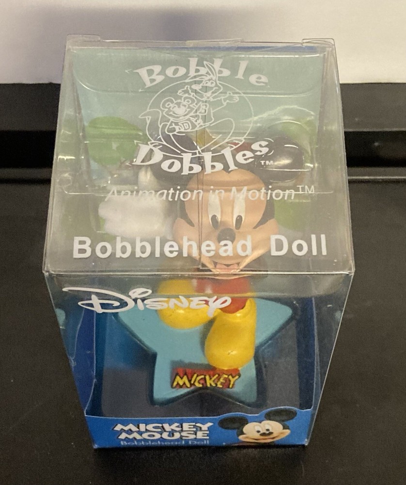 Bobble Dobbles - Mickey Mouse mini bobblehead -New MIP