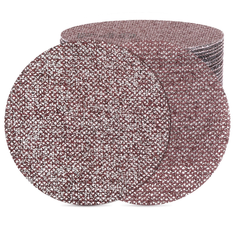 50 Pcs 3 Inch Grid Sanding Discs, 40 Grit Wall Sanding Discs