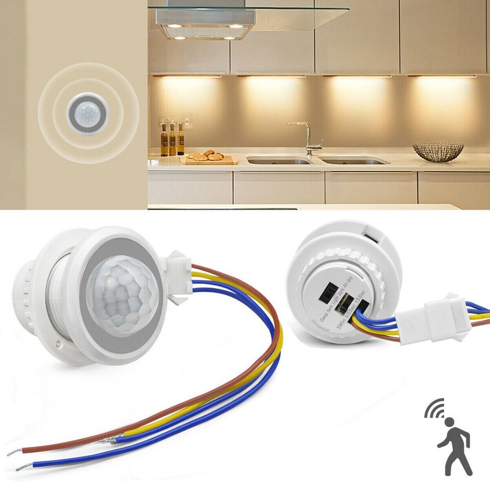 3-5m Automatic Body Infrared PIR Motion Sensor Detector Switch For LED light C