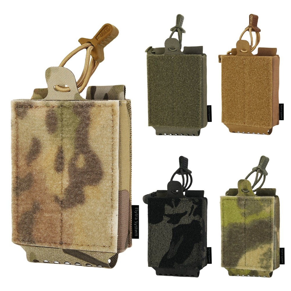 Single Magazine Molle Pouch for 7.62, Loop Front, Elytra System