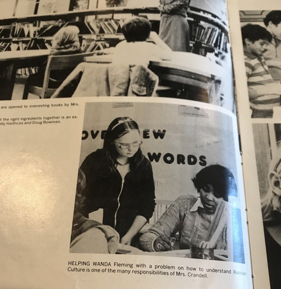 1982 Liberty Scool Yearbook Scrapper
