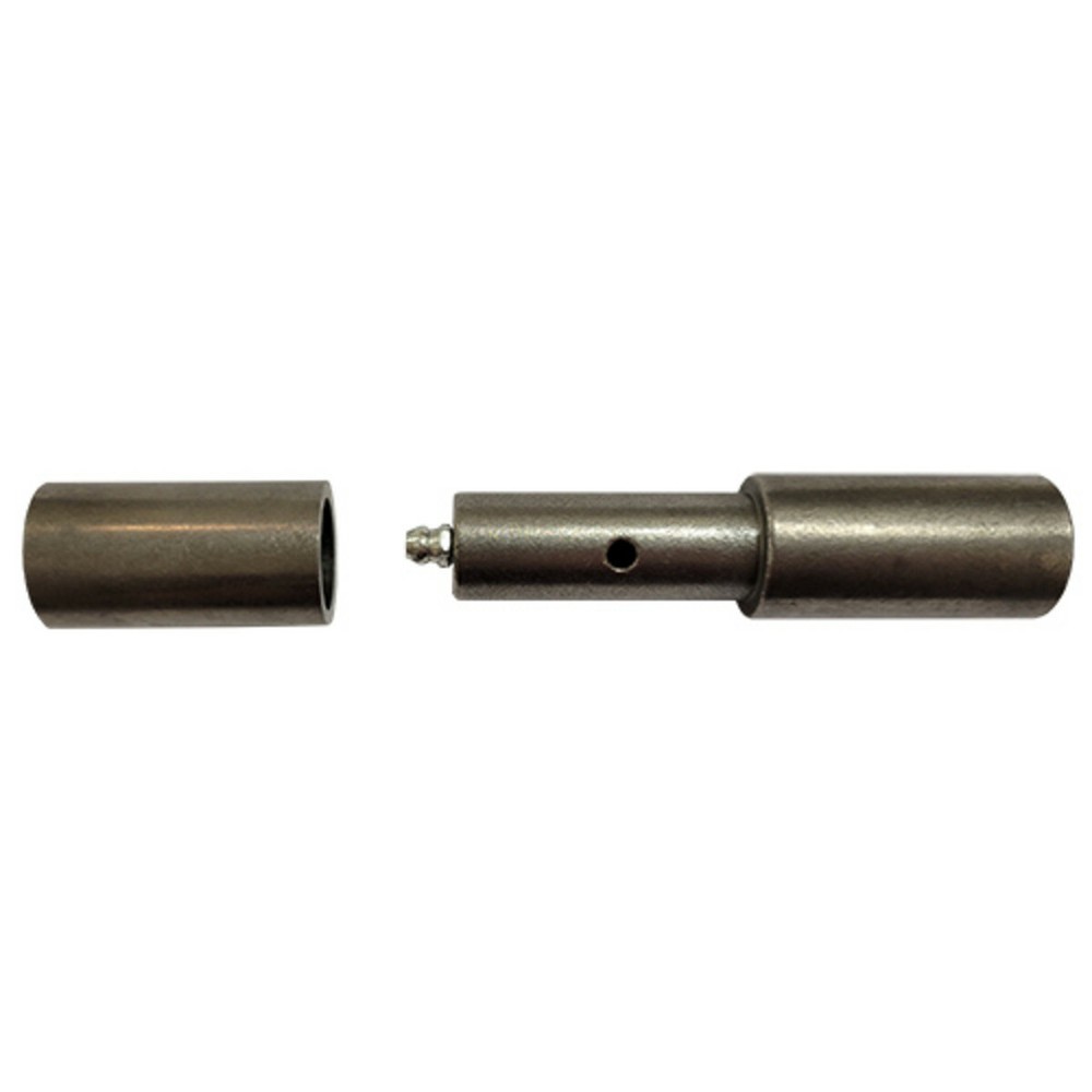 4" Heavy Duty Small Round Hinge with Removeable Sleeve & Grease Zerk