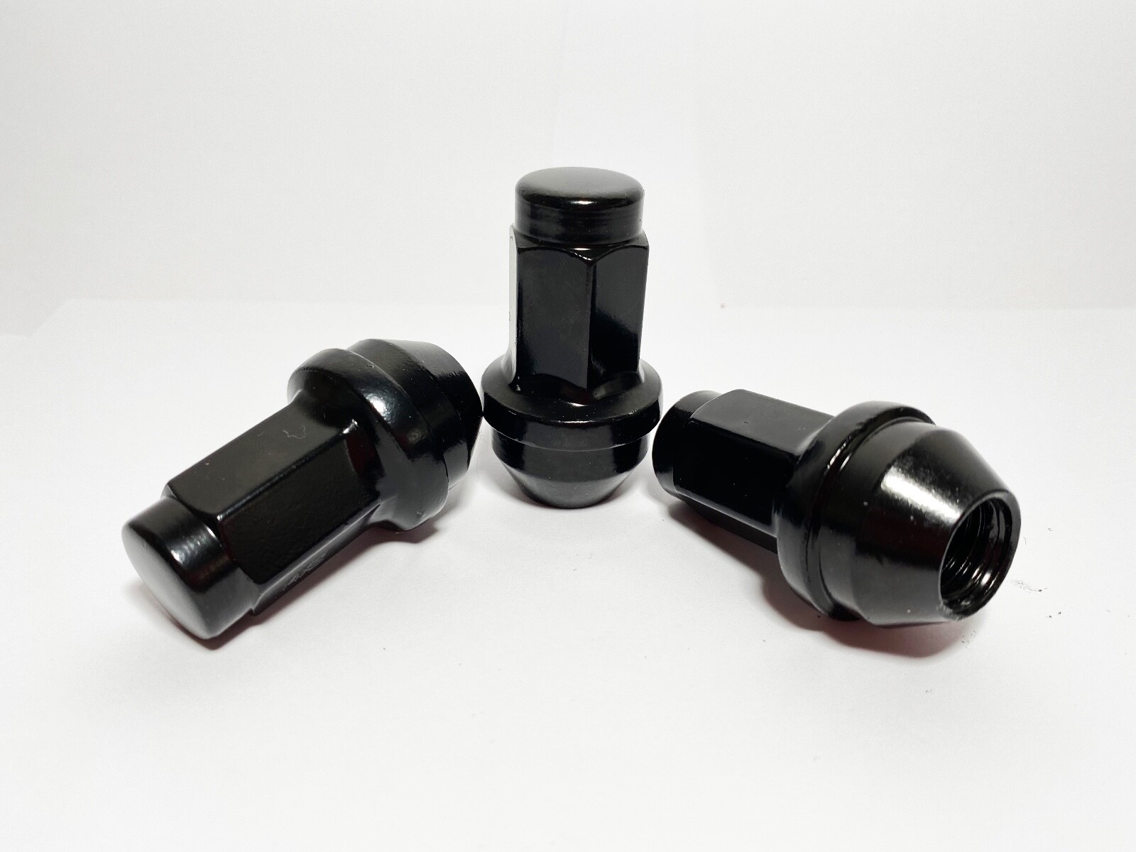 FIT FORD F-150 EXPEDITION OEM REPLACEMNT SOLID LUG NUTS 14X2 THREAD BLACK 24PCS