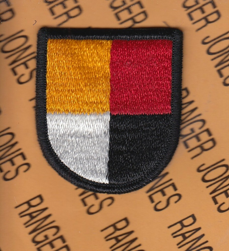 US Army 3rd Special Forces Group Airborne SFGA Beret Flash patch #2D m/e