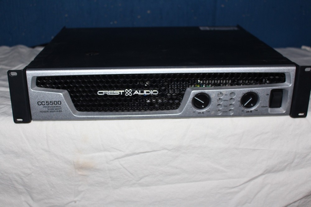 Crest Audio CC 5500 Professional Power Amplifier