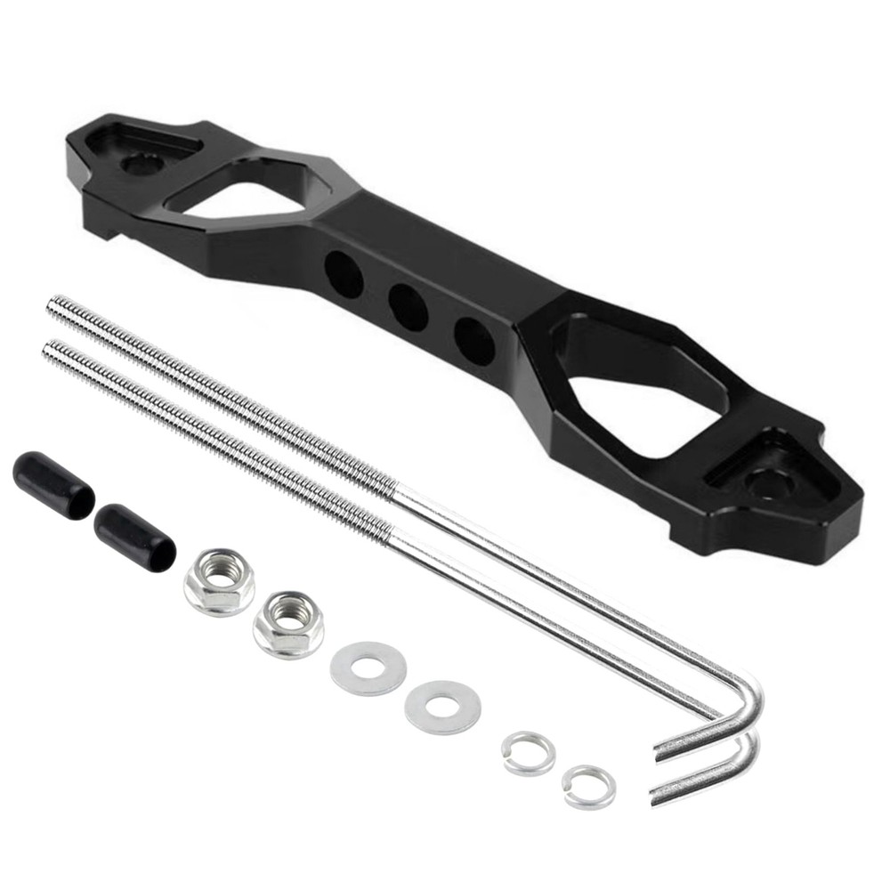 Heavy Duty Battery Hold Down Alloy Bracket Battery Tie Down Bracket J Hook Set