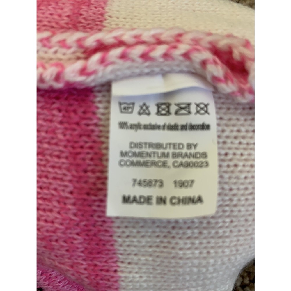 Foxy Pom Beanie Size 2-3yr