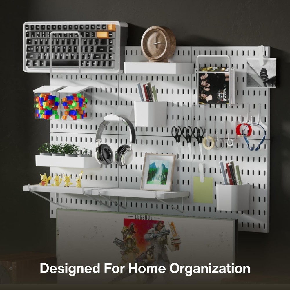 Keepo Pegboard Combination Kit, Pegboards and Accessories Modular Hanging for...