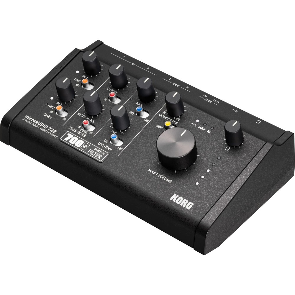 Korg MicroAudio722 Audio Interface w/ Analog Filter