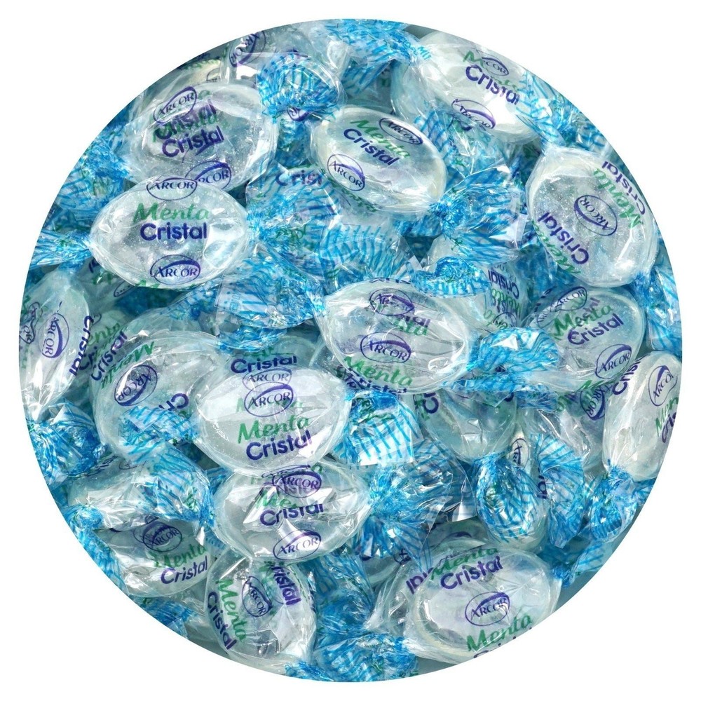 Arcor Crystal Mints Hard Candy, 1 Pound Arcor Candy (Approx. 75 pcs.), Mint...