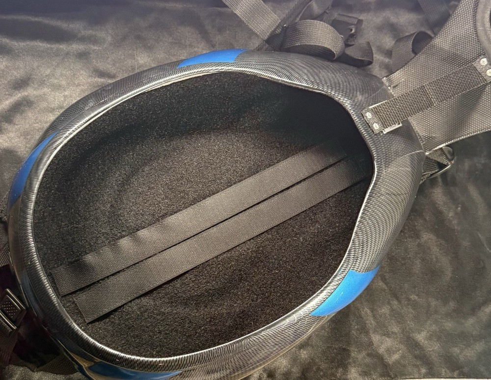 Speed pack by shook designs aerodynamic hard shell pack backpack/ tank bag