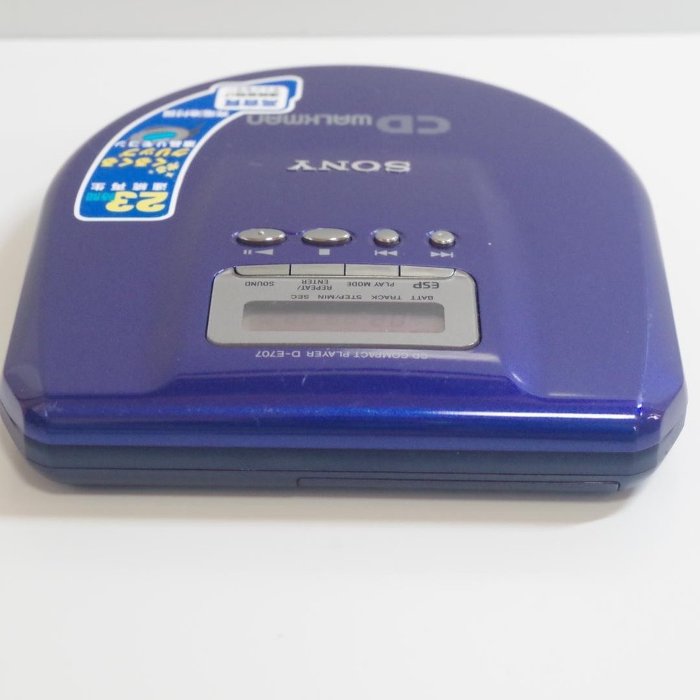 SONY D E707 Portable CD Player Ready to Use Fully Functional Great Excellent