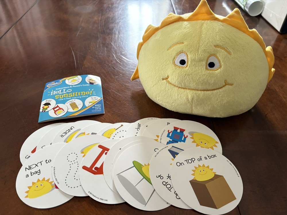 Hello Sunshine Hide & Seek Toddler Learning Game ThinkFun