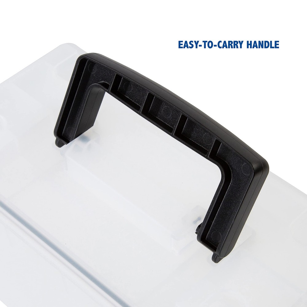Sheffield 12635 Ammo Storage Box, Stackable .30 Cal Standard Single, Frost