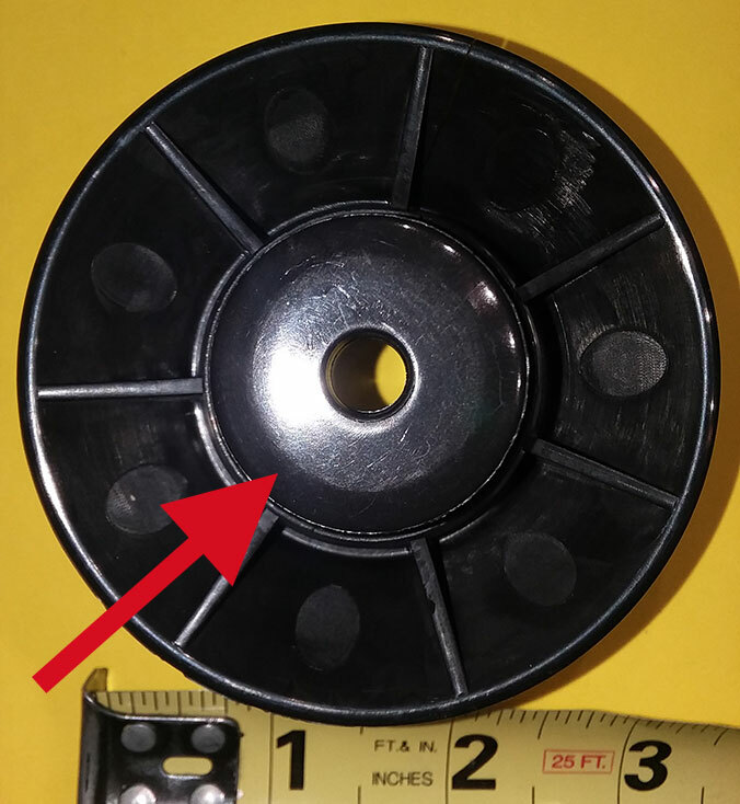 TWO NEW BOWFLEX HVT Lower Pulley Wheel Inserts Spacers