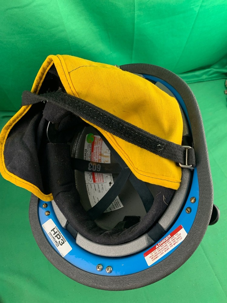 Cairns Firefighter HP3 Commando Helmet Blue
