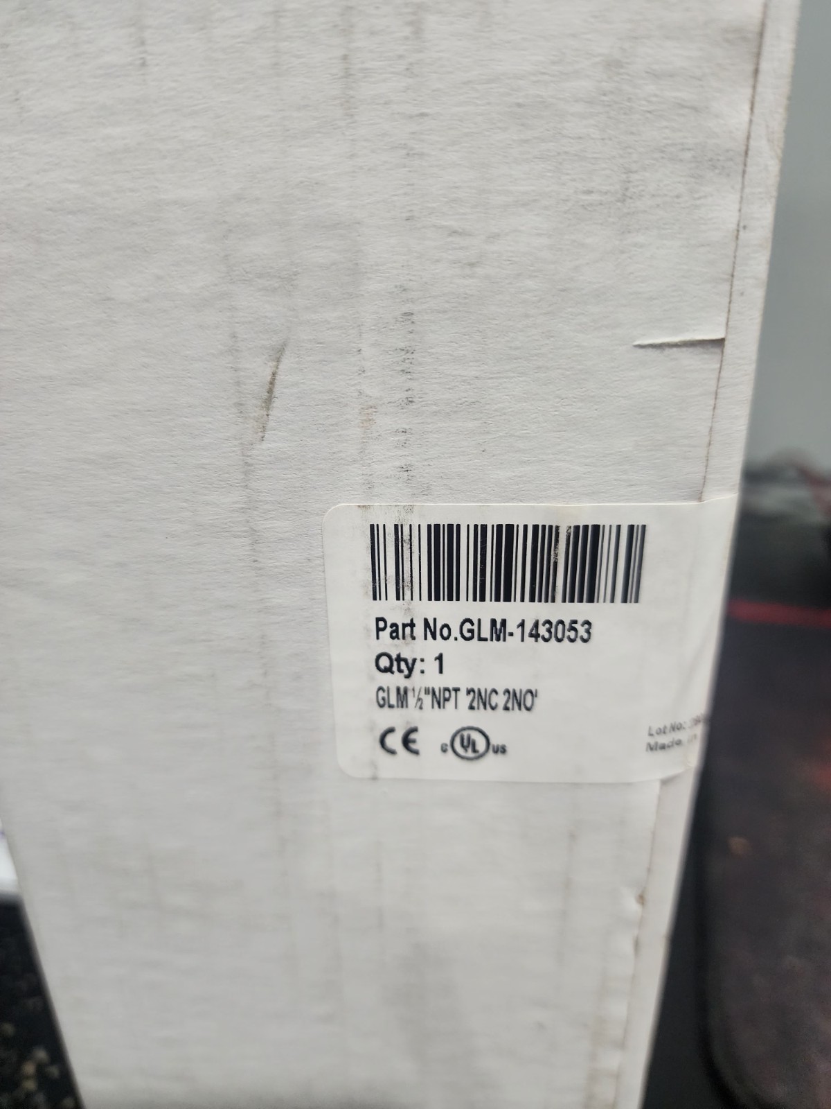 IDEM 143053 GLM Rope Pull Switch, 2NC 2NO, 1/2NPT - NEW