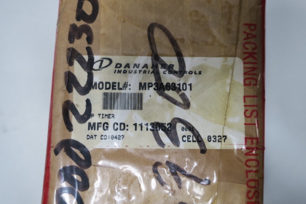 Danaher MP3A63101 Repeat Cycle Timer 120/240v-ac