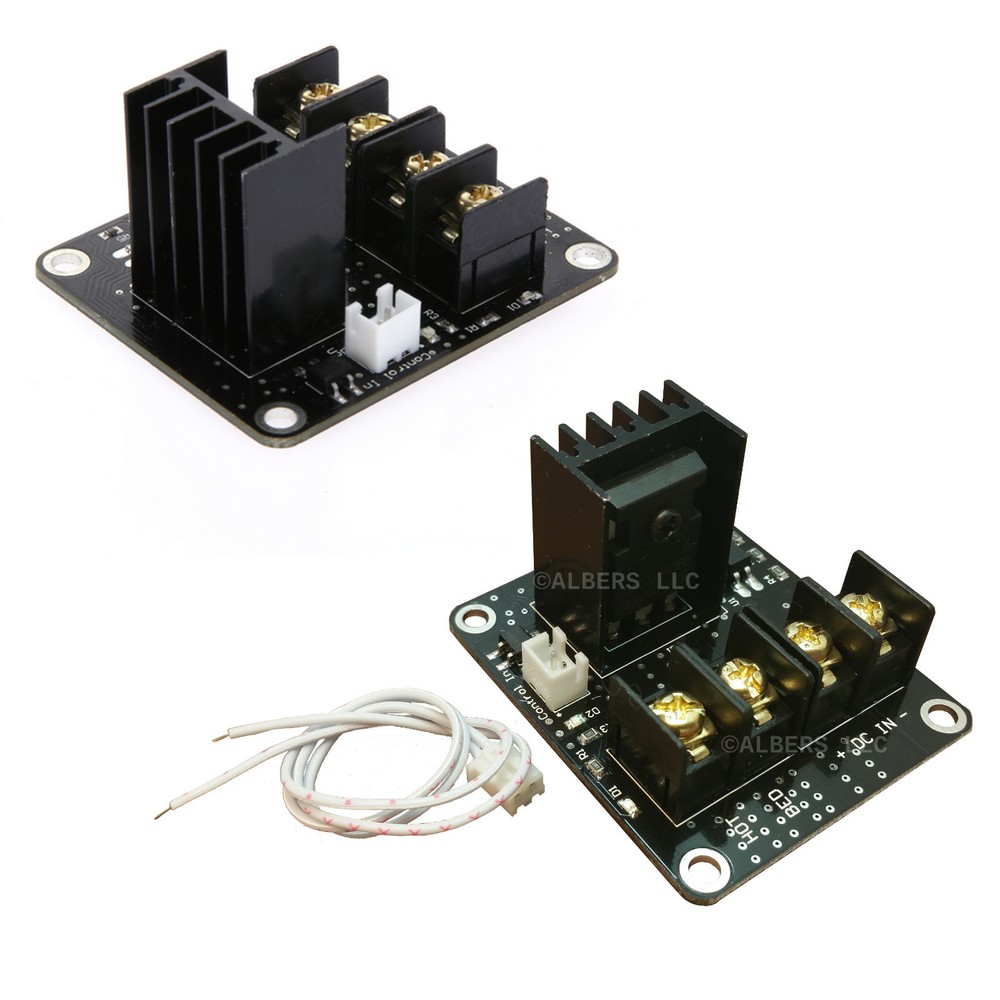 2pcs Makerbot CTC FlashForge MOSFET Board 3D Printer Heated Bed Power Module