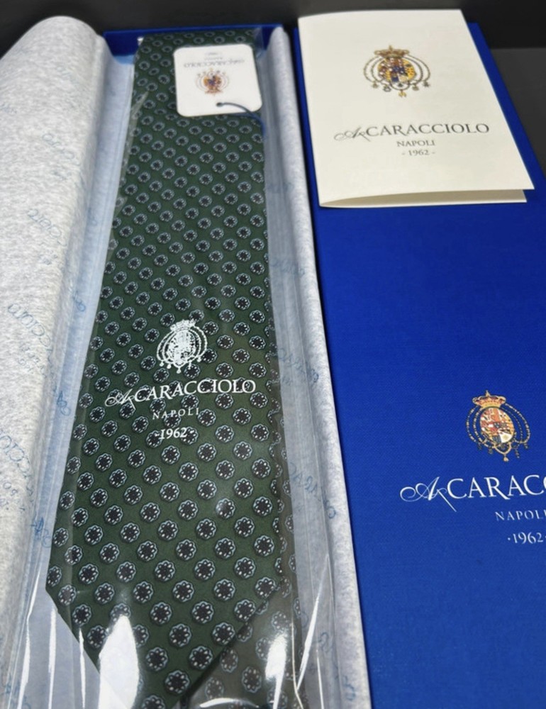 Caracciolo Tailored Tie 100% SILK