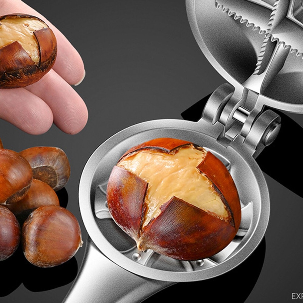 Manual Chestnut Cutter & Walnut Nut Cracker Kitchen Tool