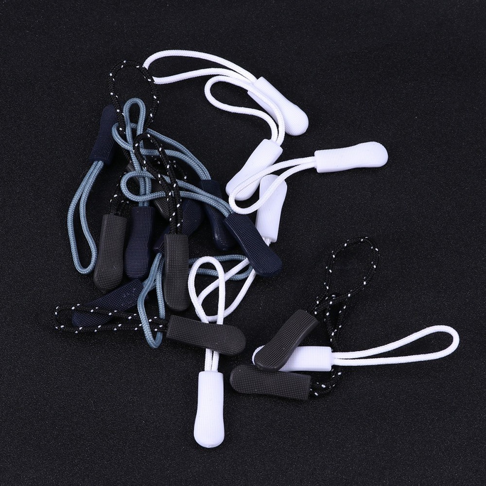 18 PC Luggage Zipper Pull Replacement Drawstrings Ropes Cords Removable