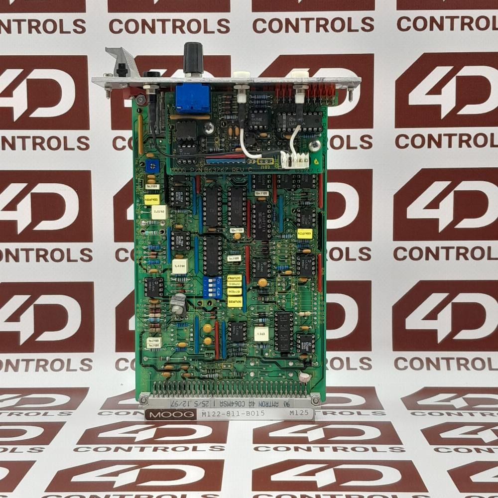 M122-811-B015 | MOOG | Servo Amplifiers, Used