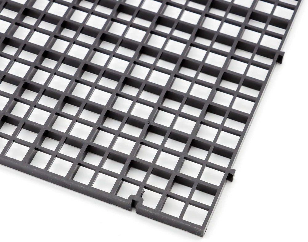 Aquarium Fish Tank Bottom Isolation 4 Pcs, Plastic Egg Crate Grid Divider Tray E