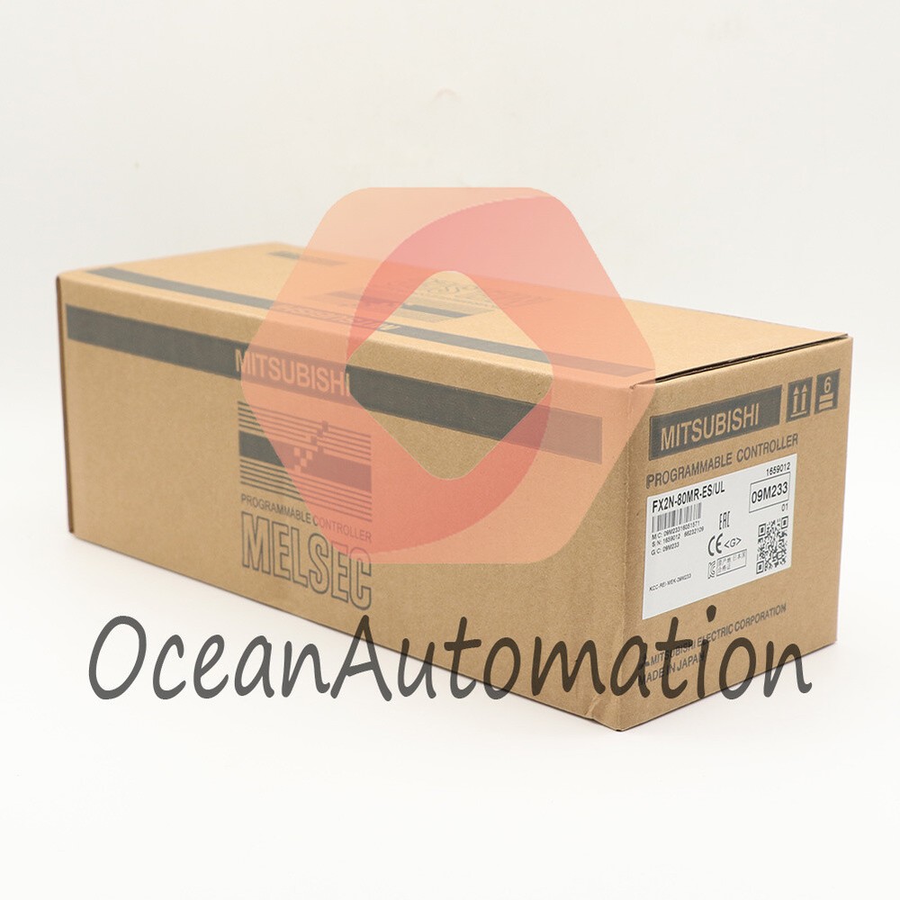 1PCS NEW MITSUBISHI PLC Programmable Controller FX2N-80MR-ES/UL
