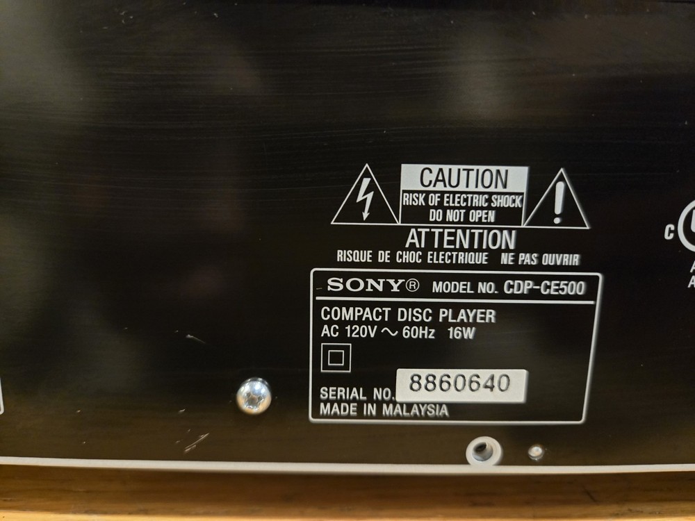 sony cd / usb stereo system with remote Serviced Fully Functional