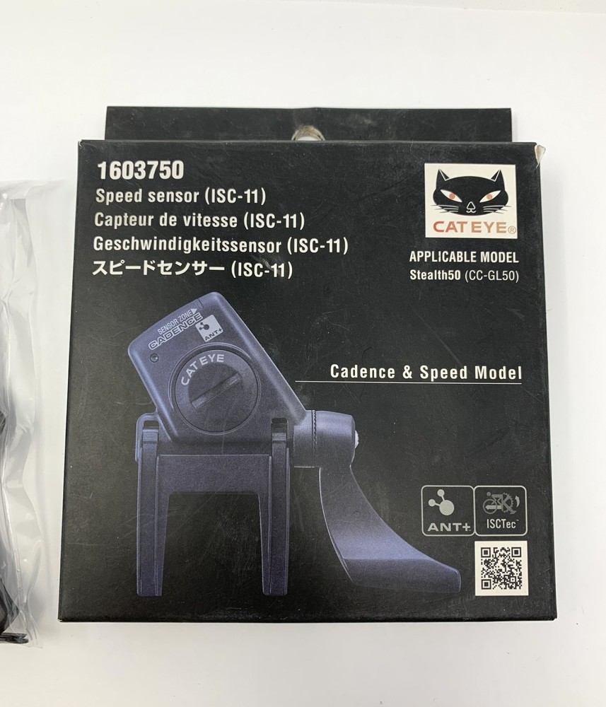 Cateye Cadence & Speed Sensor - ANT+ - 1603750 - New