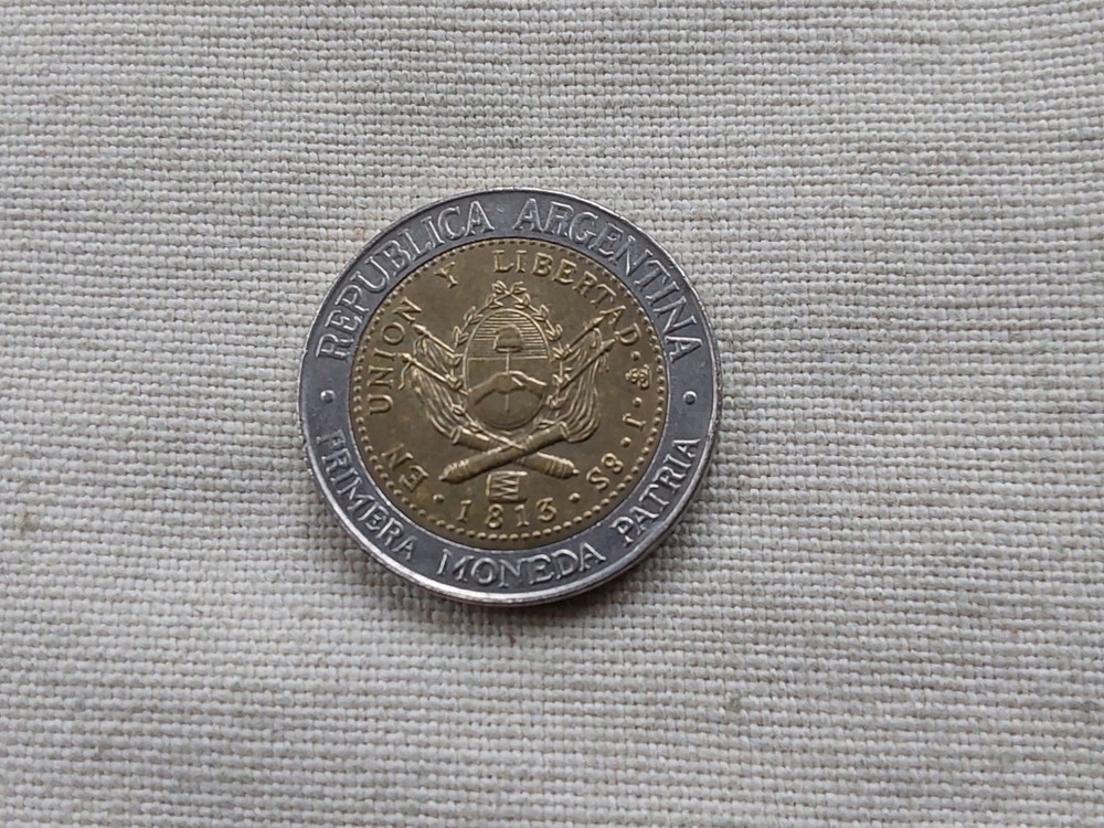 Argentina One Peso 2013