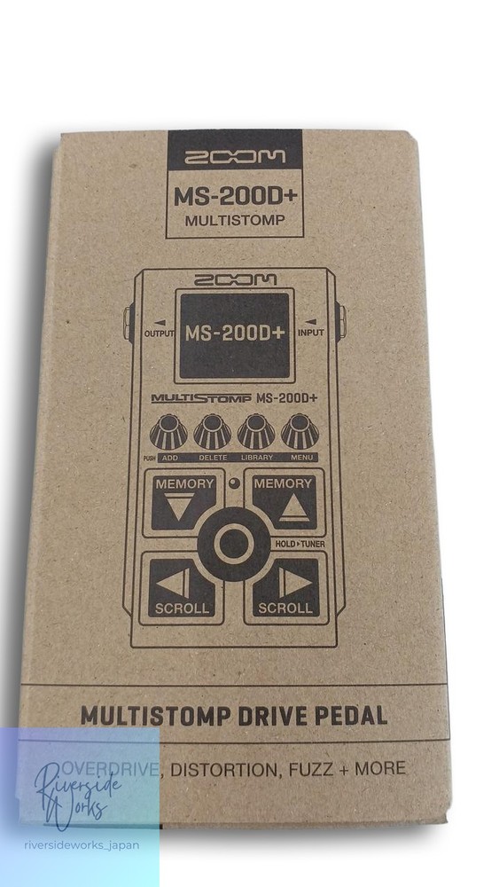 ZOOM MS-200D+ Multi-Effects Processor Pedal Used JP