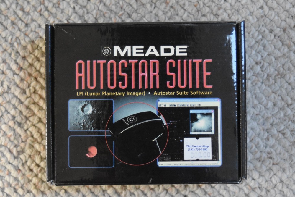 Meade Lunar Planetary Imager with Autostar Suite Software