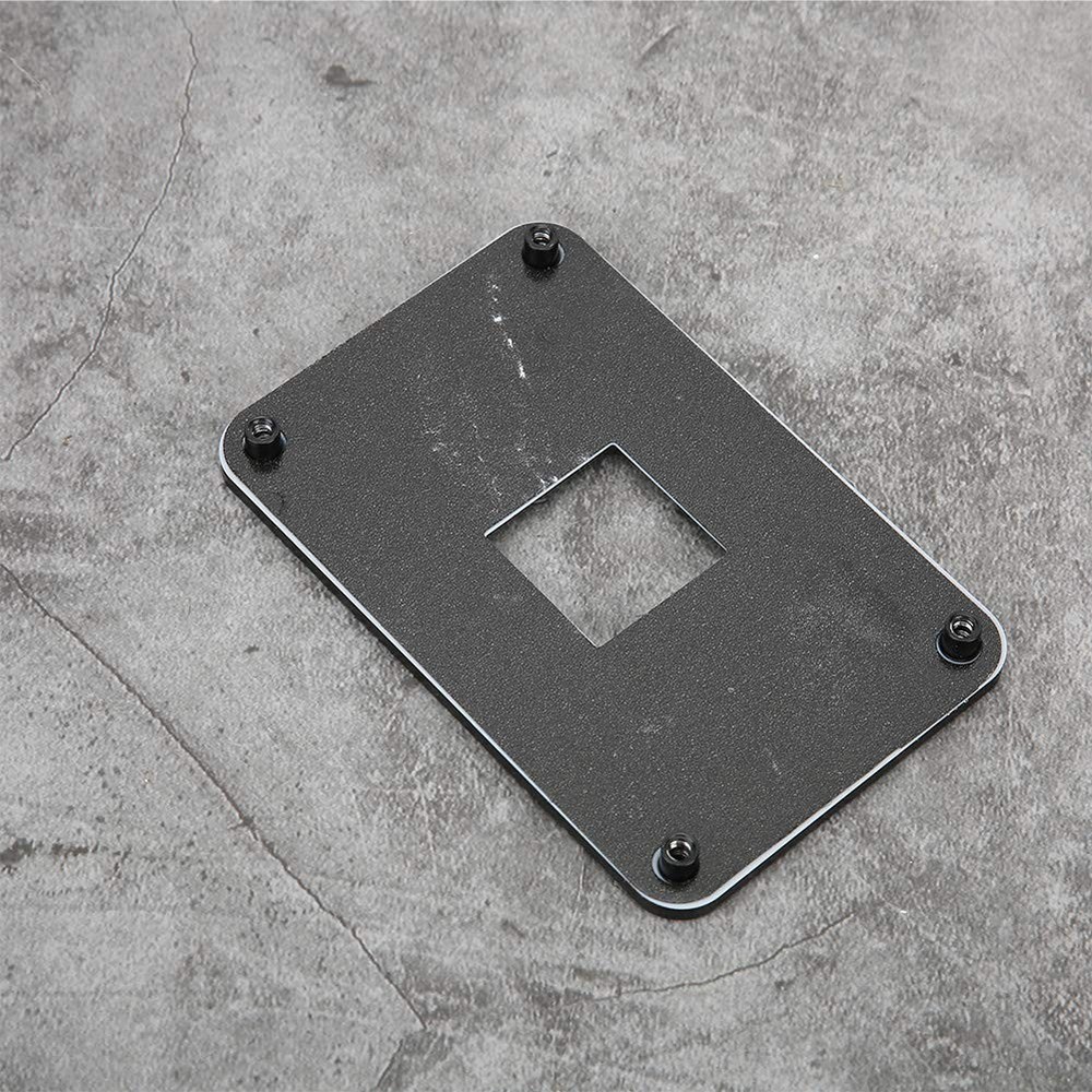 AM4 Backplane, CPU Heatsink Bracket Backplane Backplate Back Sheet Iron Black