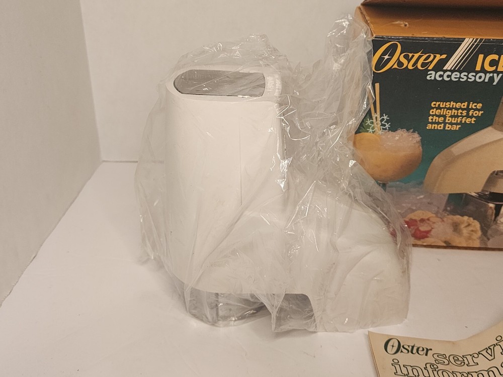 Oster Ice Crusher Accesory Model 435-11 NEW Open Box