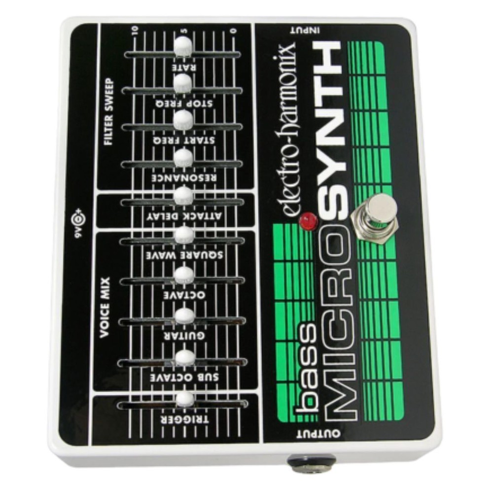Electro-Harmonix Bass Micro Synth Pedal W/Power Supply