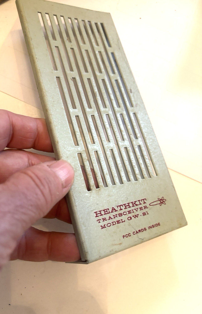 Heathkit Transceiver GRILL Model GW-21 - Front Cover