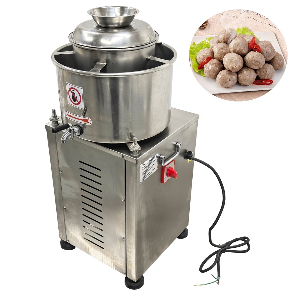 Meatball Beating Machine Beef Pork Fish Meat Paste Mixer Processor Stainless220V