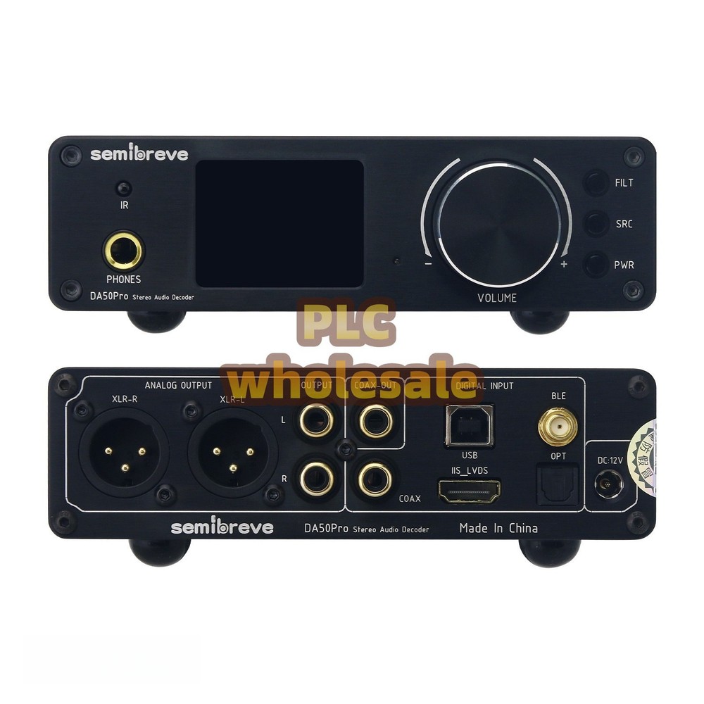 Semibreve DA50Pro BT5.4 Stereo Decoder w/ XU-316 USB Digital Interface for XMOS