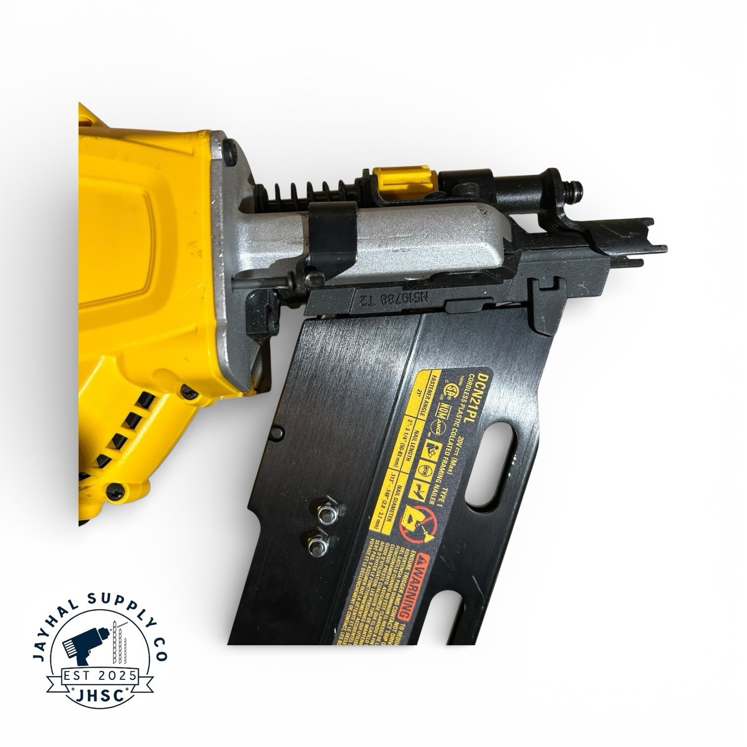 DEWALT DCN21PLB 20V 21-Degree Cordless Framing Nailer Gun (Tool Only)