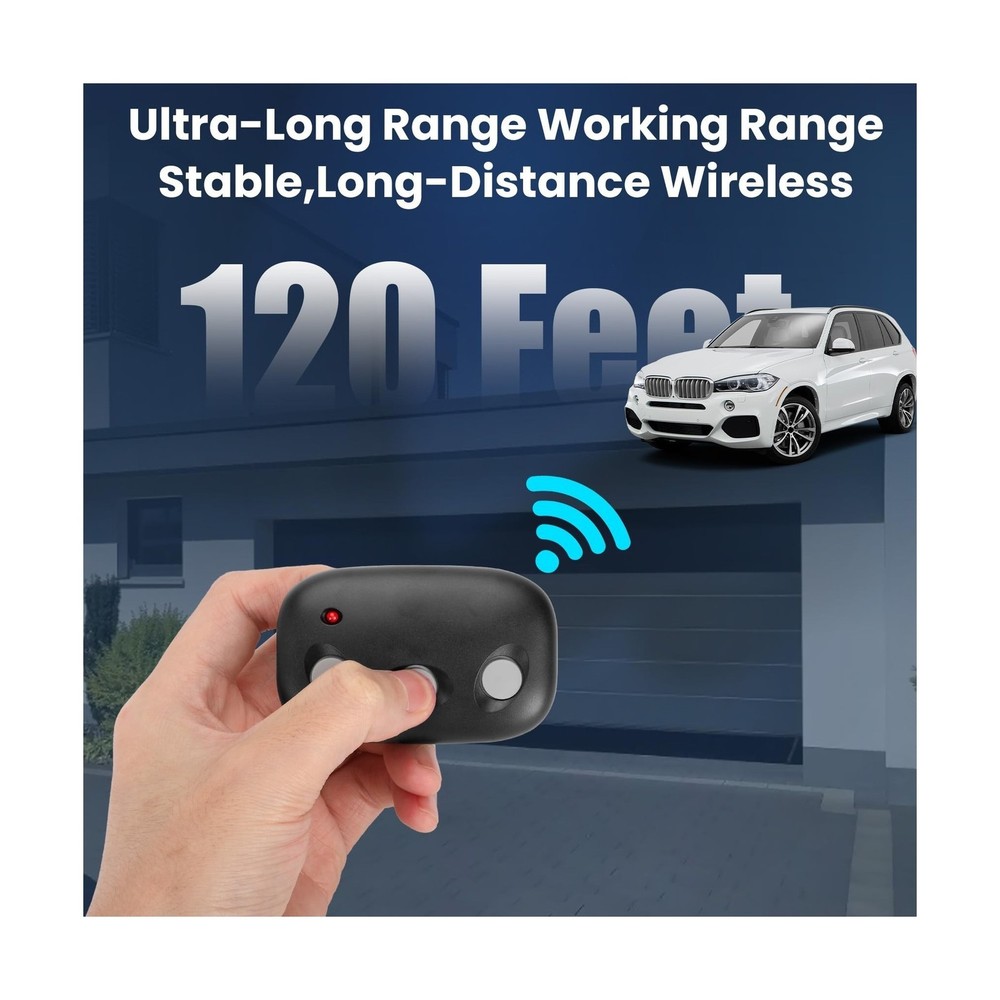2pcs MCT-3 for Linear Garage Door Remote,318 Mhz Megacode - Rolling Code Tech...