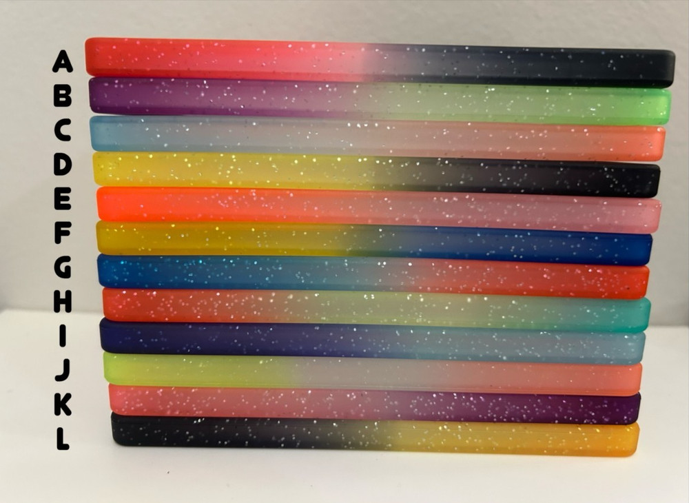 3 PSA Graded Card Slab Bumpers Guards Multicolor Gradient