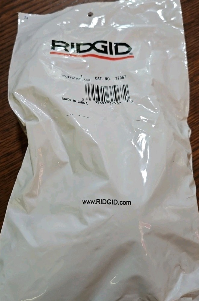 Ridgid 37967 Foot Switch Assembly for Drain Cleaning Machines