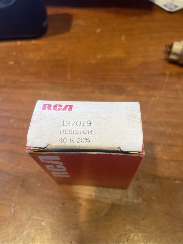 New Old Stock RCA Variable Resistor Push Pull Switch 40k Ohm Part # 137019