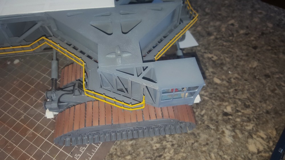 3d printed NASA Crawler Transporter 1:48